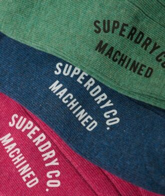 3-pack unisex-strumpor i Organic Cotton med ribbad mudd
