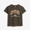 70-tals rockband-T-shirt med korta ärmar