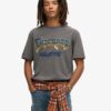 70-talsrock-T-shirt med tryck