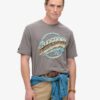 70-talsrock-T-shirt med tryck