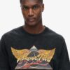 70-talsrock-T-shirt med tryck