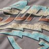 70-talsrock-T-shirt med tryck