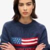Americana Crew Knit Jumper Americana Crew Knit Jumper