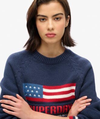 Americana Crew Knit Jumper
