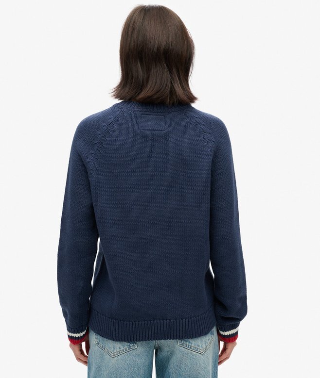 Americana Crew Knit Jumper Americana Crew Knit Jumper
