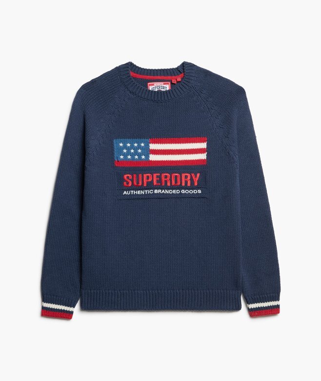 Americana Crew Knit Jumper Americana Crew Knit Jumper