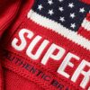 Americana stickad tröja med rullkrage