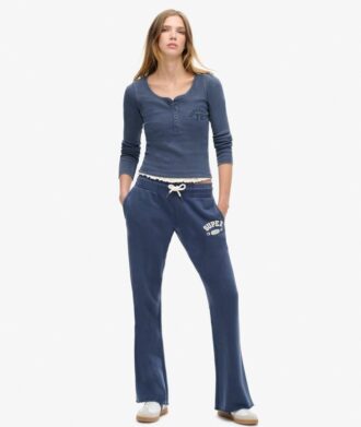 Athletic Button Down långärmad topp