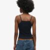 Athletic College Graphic Rib Cami Top Athletic College Graphic Rib Cami Top