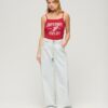 Athletic College Graphic Rib Cami Top Athletic College Graphic Rib Cami Top