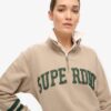 Athletic Essentials Applique Half Zip Sweatshirt Athletic Essentials Applique Half Zip Sweatshirt