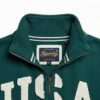 Athletic Essentials Applique Half Zip Sweatshirt