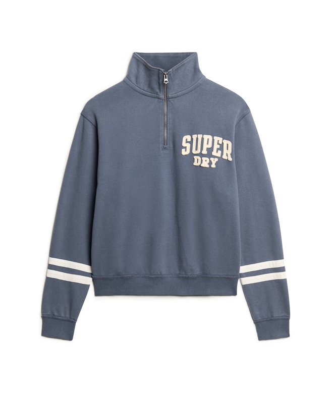 Athletic Essentials Applique Half Zip Sweatshirt Athletic Essentials Applique Half Zip Sweatshirt