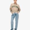 Athletic Essentials Applique Half Zip Sweatshirt Athletic Essentials Applique Half Zip Sweatshirt