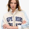 Athletic Essentials Applique Loose Zip Track Top Athletic Essentials Applique Loose Zip Track Top