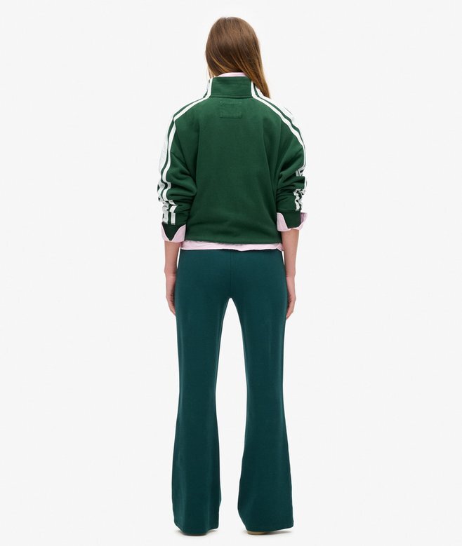 Athletic Essentials Applique Loose Zip Track Top Athletic Essentials Applique Loose Zip Track Top