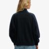 Athletic Essentials Applique Loose Zip Track Top