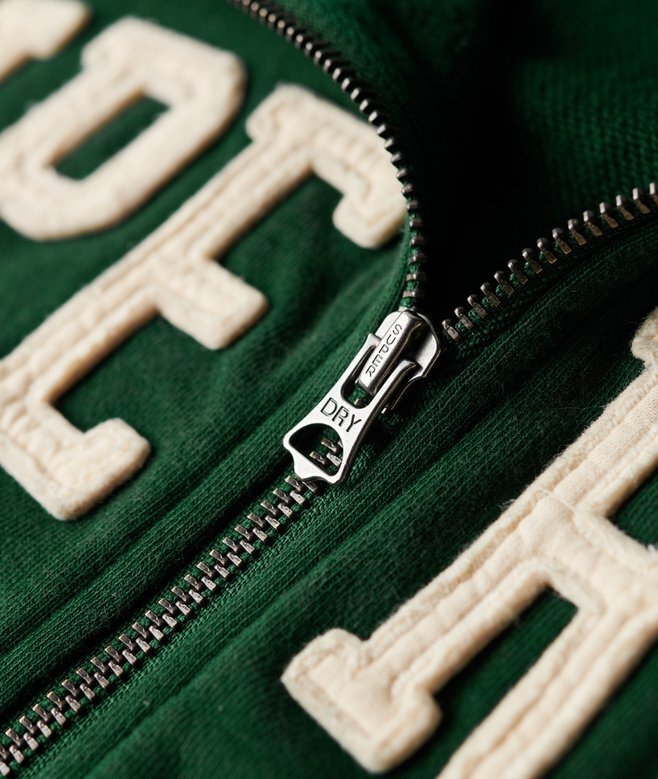 Athletic Essentials Applique Loose Zip Track Top Athletic Essentials Applique Loose Zip Track Top