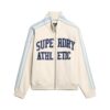 Athletic Essentials Applique Loose Zip Track Top Athletic Essentials Applique Loose Zip Track Top