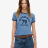 Athletic Essentials Beach Graphic Ringer T-shirt Athletic Essentials Beach Graphic Ringer T-shirt