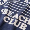 Athletic Essentials Beach Graphic Ringer T-shirt