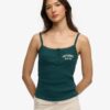 Athletic Essentials Broderad Cami-top med knappar Athletic Essentials Broderad Cami-top med knappar