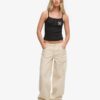 Athletic Essentials Broderad Cami-top med knappar