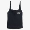Athletic Essentials Broderad Cami-top med knappar Athletic Essentials Broderad Cami-top med knappar