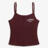 Athletic Essentials Broderad Cami-top med knappar Athletic Essentials Broderad Cami-top med knappar