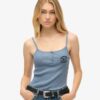 Athletic Essentials Cami-top med knappar Athletic Essentials Cami-top med knappar