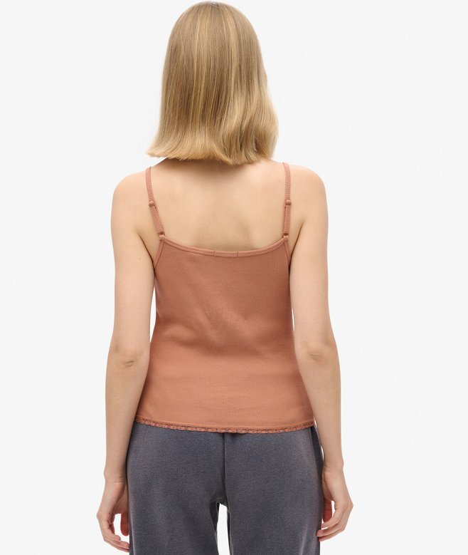 Athletic Essentials Cami-top med knappar Athletic Essentials Cami-top med knappar
