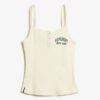 Athletic Essentials Cami-top med tryck och knappar Athletic Essentials Cami-top med tryck och knappar