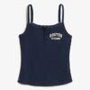 Athletic Essentials Cami-top med tryck och knappar