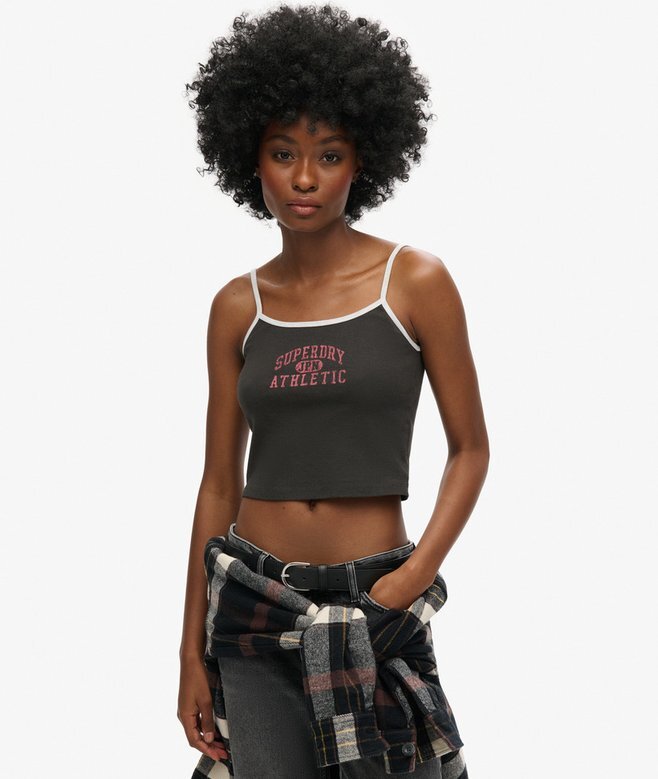 Athletic Essentials Crop Cami Top Athletic Essentials Crop Cami Top