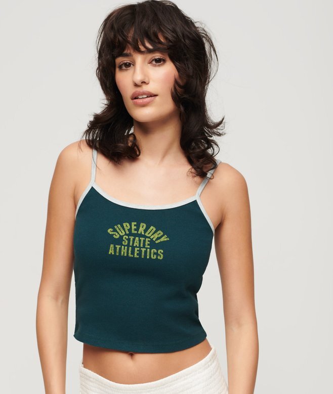 Athletic Essentials Crop Cami Top Athletic Essentials Crop Cami Top