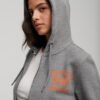 Athletic Essentials Crop Zip Hoodie