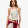Athletic Essentials Graphic Button Cami