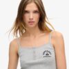 Athletic Essentials Graphic Button Cami