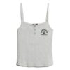 Athletic Essentials Graphic Button Cami