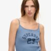 Athletic Essentials Graphic Pointelle Cami Top