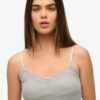 Athletic Essentials kort topp med spetskant Athletic Essentials kort topp med spetskant