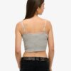 Athletic Essentials kort topp med spetskant Athletic Essentials kort topp med spetskant