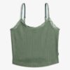 Athletic Essentials kort topp med spetskant