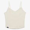 Athletic Essentials kort topp med spetskant
