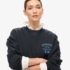 Athletic Essentials Loose Crop Crew Sweatshirt Athletic Essentials Loose Crop Crew Sweatshirt