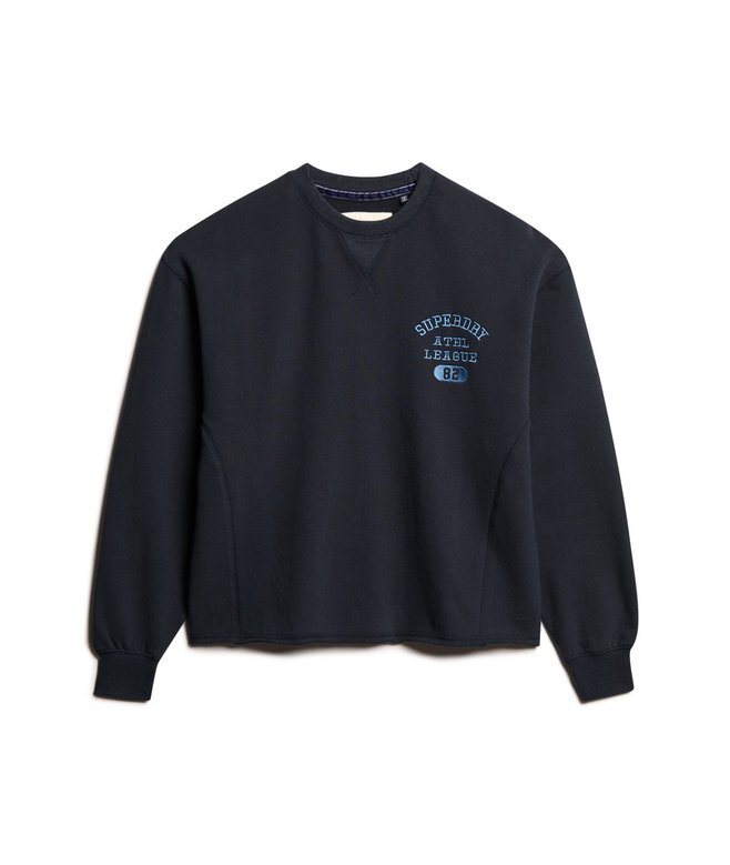 Athletic Essentials Loose Crop Crew Sweatshirt Athletic Essentials Loose Crop Crew Sweatshirt