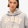 Athletic Essentials Oversized-hoodie med applikation