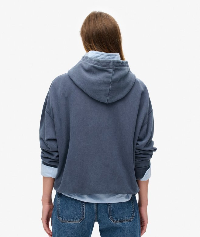 Athletic Essentials Oversized-hoodie med applikation Athletic Essentials Oversized-hoodie med applikation