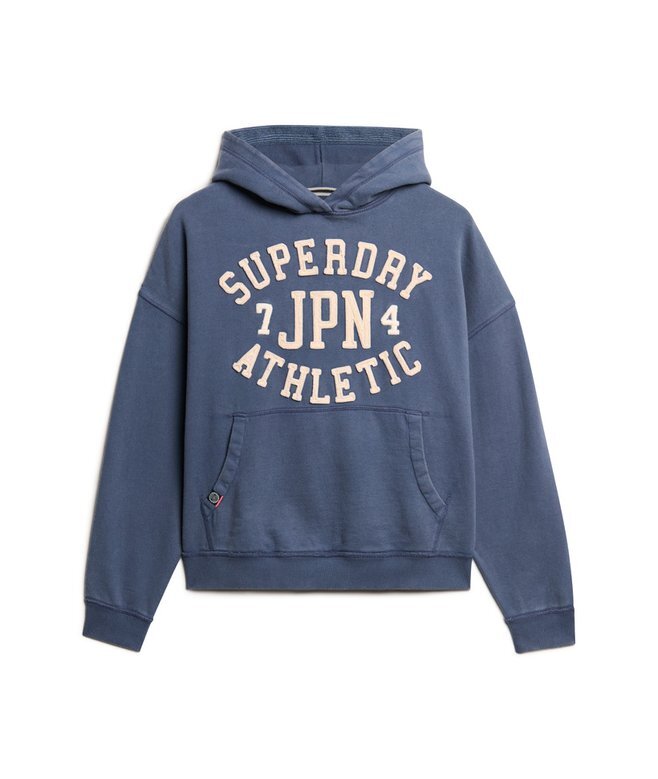 Athletic Essentials Oversized-hoodie med applikation Athletic Essentials Oversized-hoodie med applikation