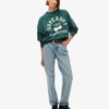 Athletic Essentials Oversized-Sweatshirt med tryck